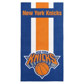 New York Knicks NBA Zone Read Beach Towel 30 x 60 inches